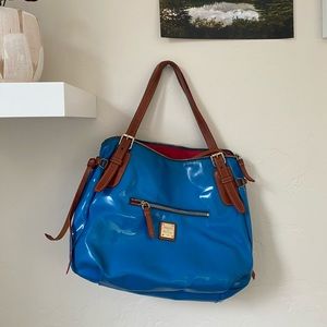 Dooney & Bourke blue handbag